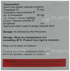 Prixain D 75/30 Mg Capsule 10